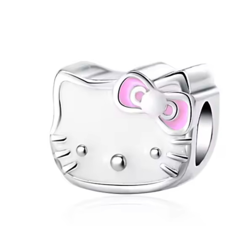 NWOT Sanrio Hello Kitty Bead Charm Sterling Silver 925